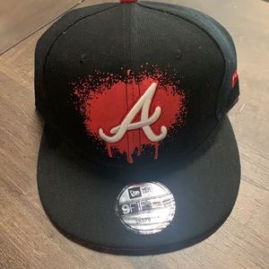 Brand new braves baseball flat bill hat